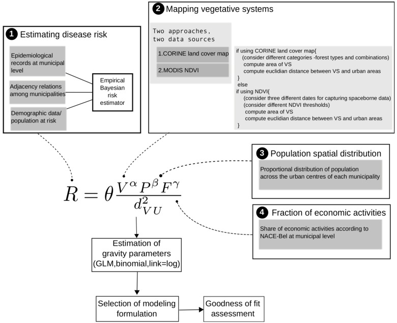 Disease risk estimation process